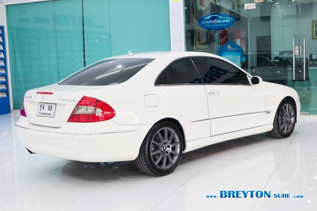 MERCEDES-BENZ CLK-CLASS W 209 CLK 200  AT ปี 2009 ราคา 539,000 บาท #BT2023112601 #3