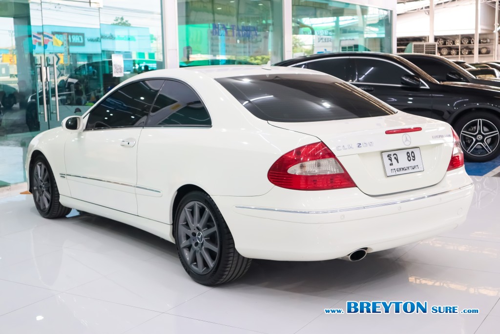 MERCEDES-BENZ CLK-CLASS W 209 CLK 200  AT ปี 2009 ราคา 539,000 บาท #BT2023112601 #5